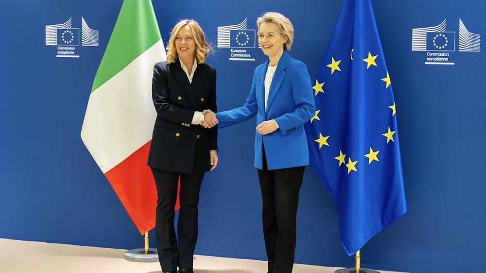 Contatti regolari tra Von Der Leyen e Giorgia Meloni, tra missioni Ue e rapporti internazionali